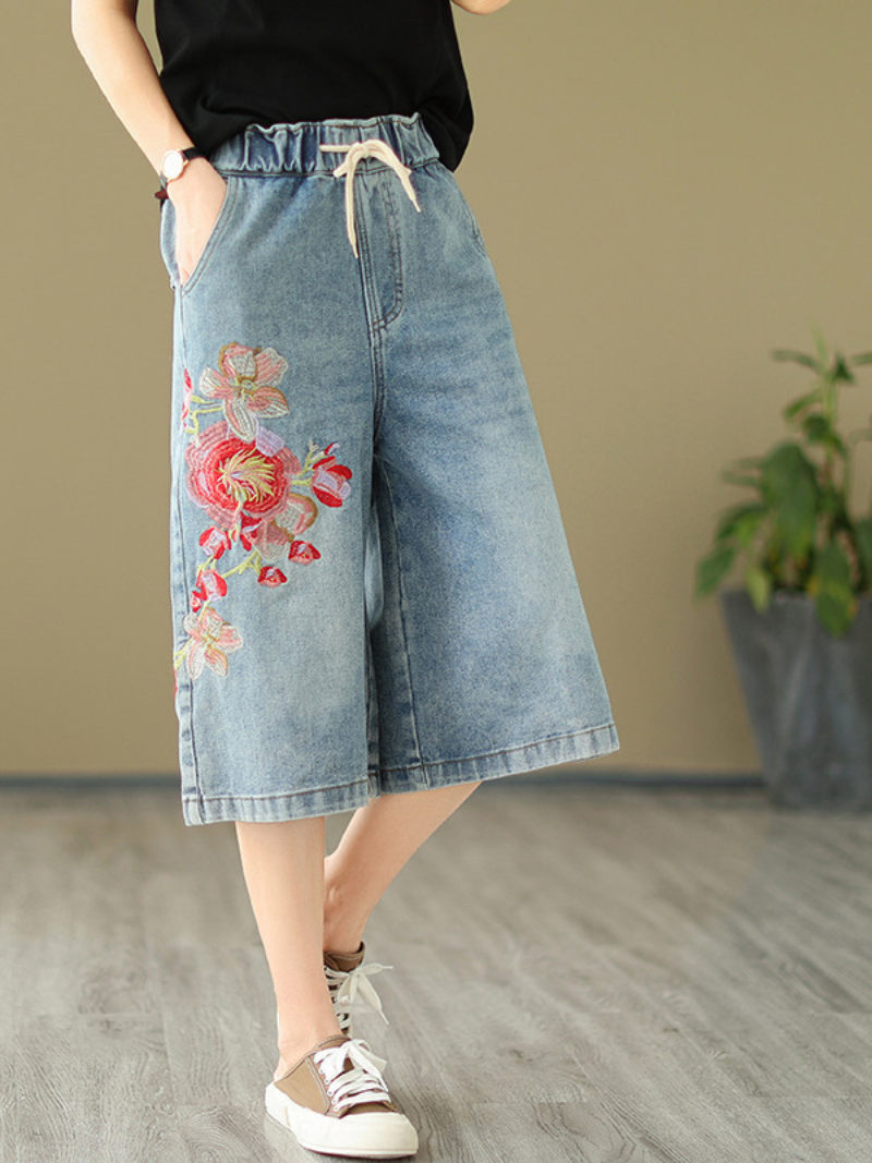 Pantalon court taille naturelle Angels Forever Denim