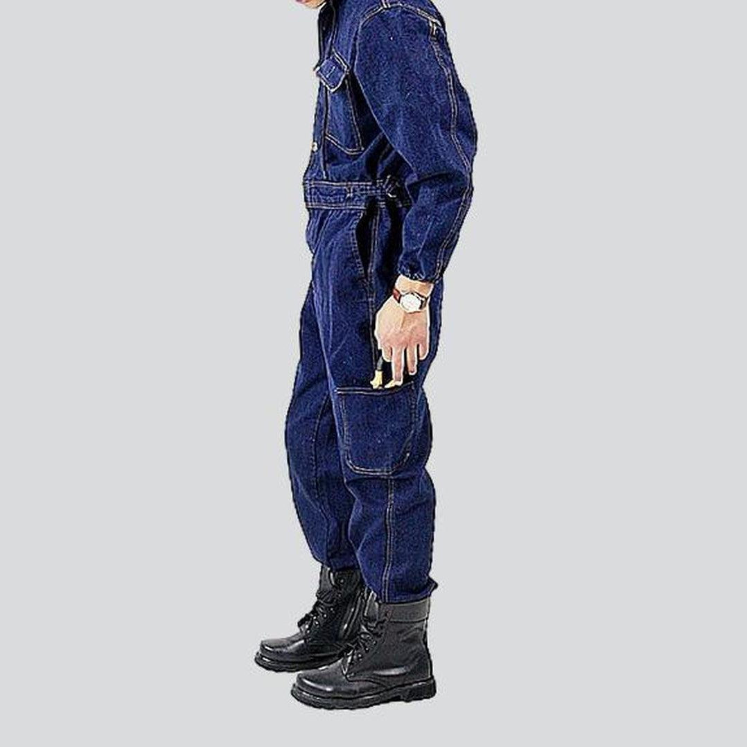 Workwear men's denim overall