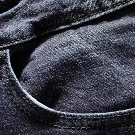 Distressed-Jeans mit Whiskers für Herren