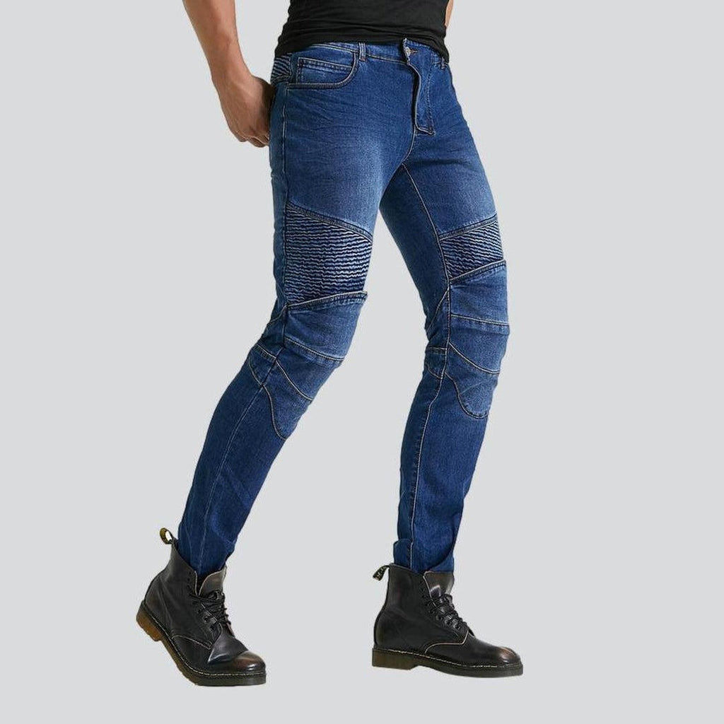 Wasserdichte Herren-Bikerjeans