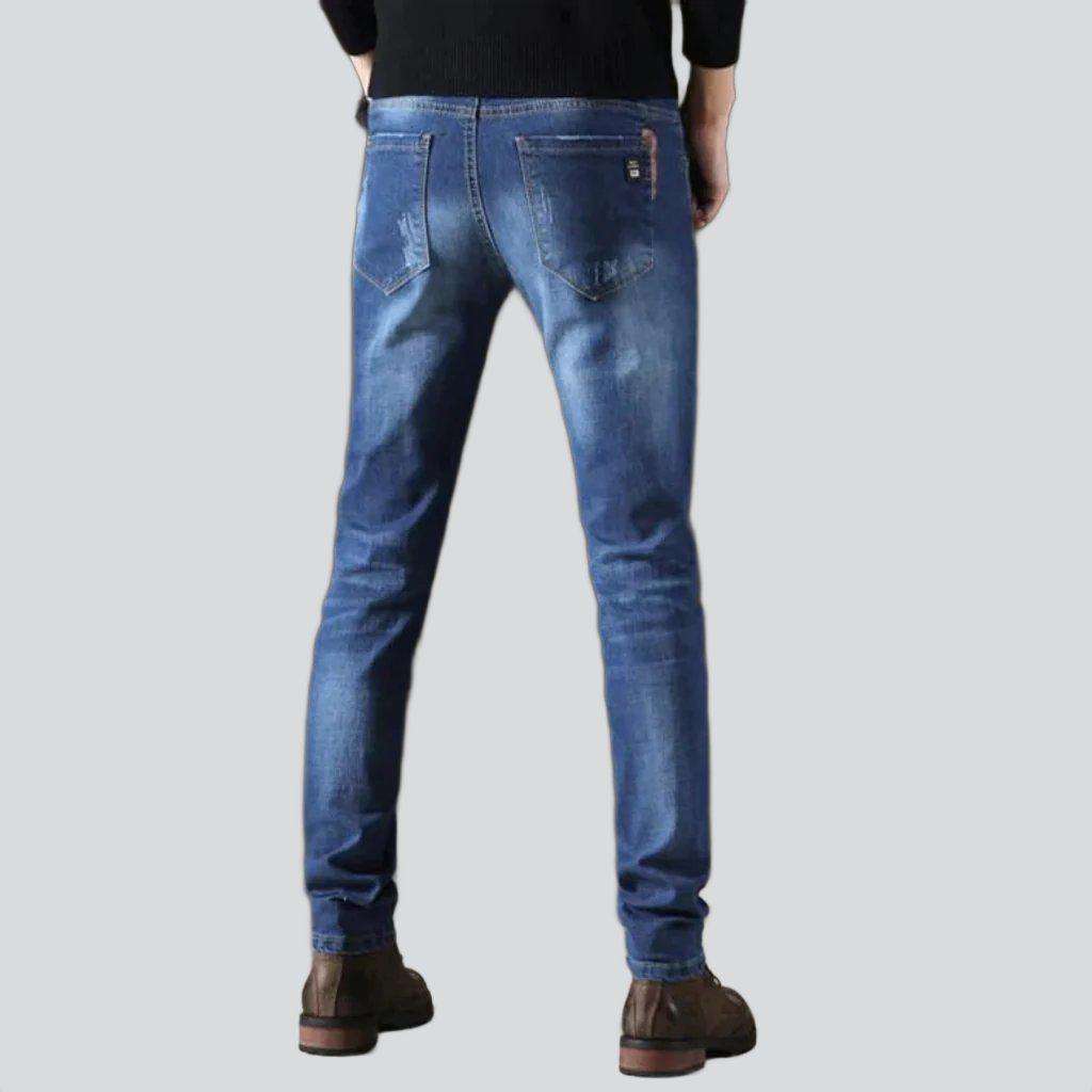 Skinny Jeans mit Whiskers für Herren