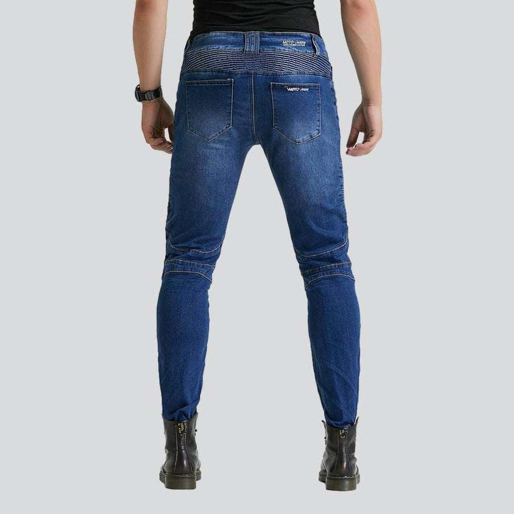 Wasserdichte Herren-Bikerjeans