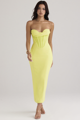 Neon Straptop Tunic Midi Dress