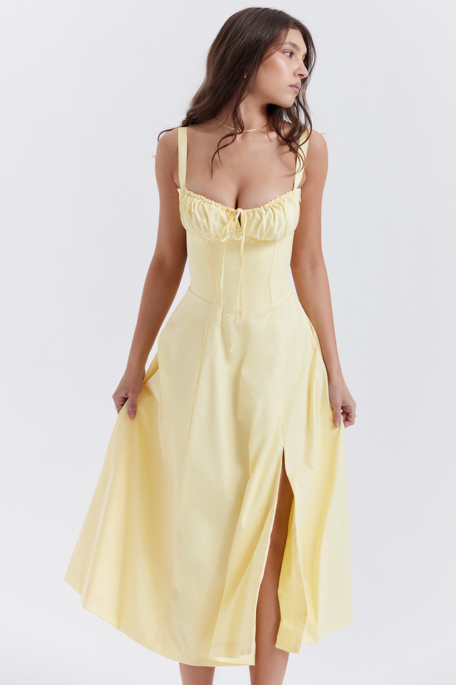 Carmen Bustier Sundress