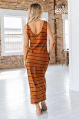 Gianna Striped Maxi Dress