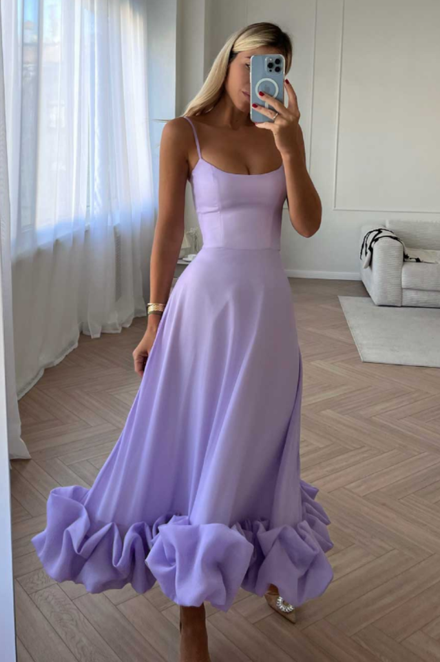 flounce bustier midi dress dupe Flounce Bustier Midi Dress DVL Shop