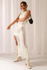 Perri Ladder Knit Maxi Dress