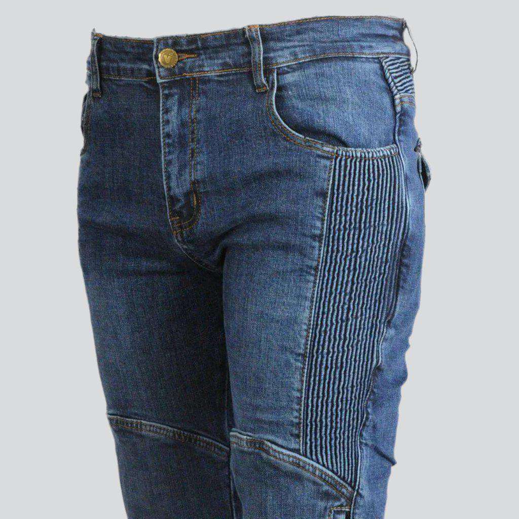 Strapazierfähige Damen-Bikerjeans