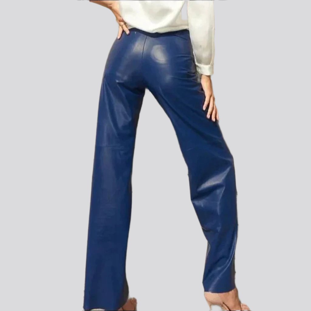 Weite Wachsjeans für Damen