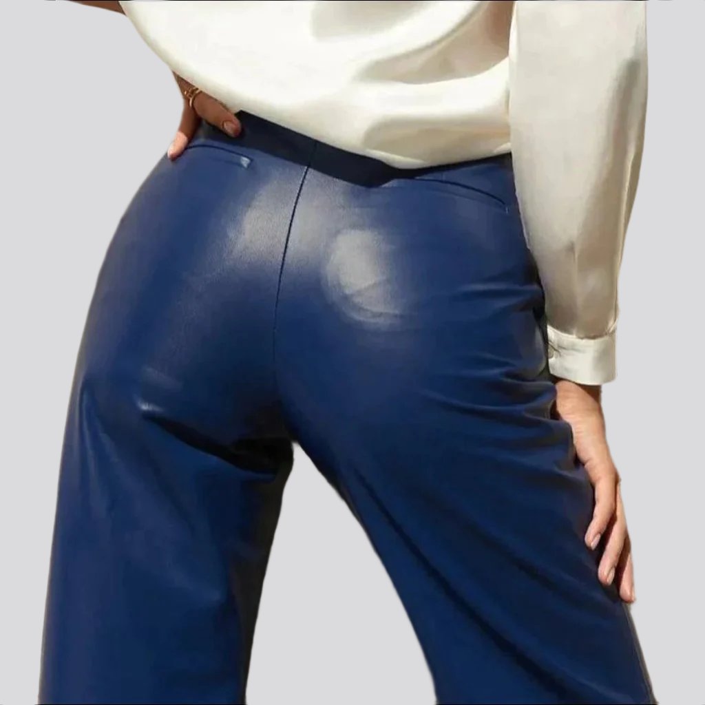 Weite Wachsjeans für Damen