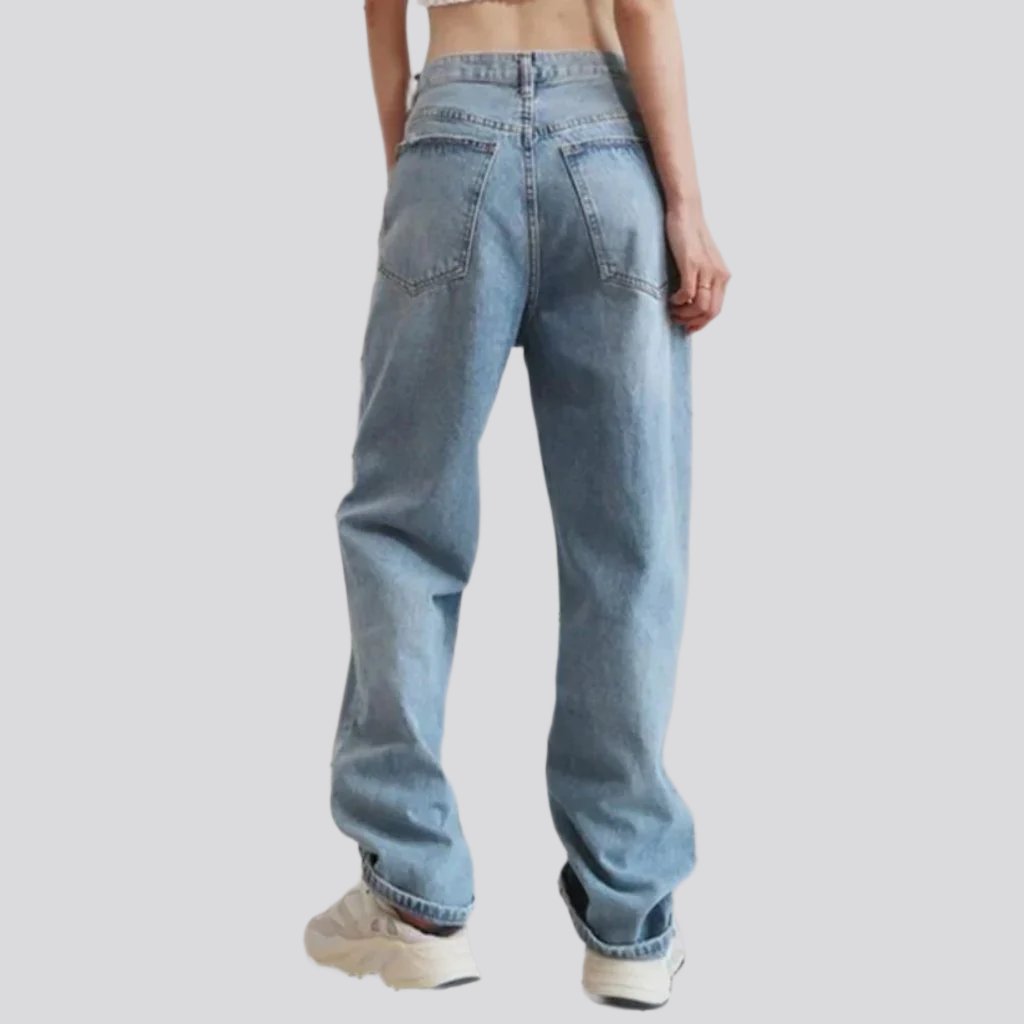 Stonewashed-Jeans für Damen