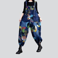 Y2k jean jumpsuit for women