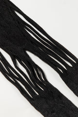 Black Criss Cross Fishnet Lace Body Stockings – DVL Dress