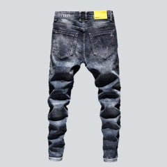 Zerrissene Jeans für Herren im Washed-Look